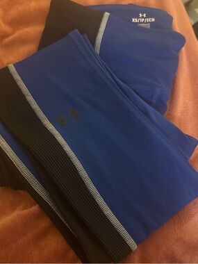 Under Armour Navy & Gold Compression Leggings